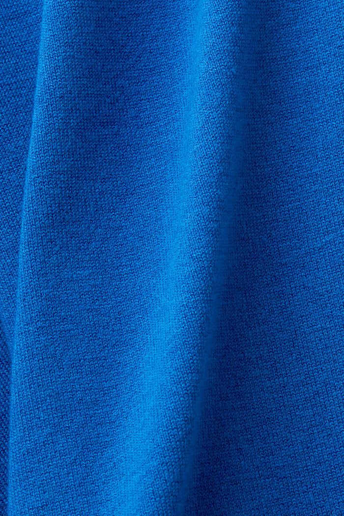 Rollkragenpullover mit Fledermausärmeln, BRIGHT BLUE, detail image number 5