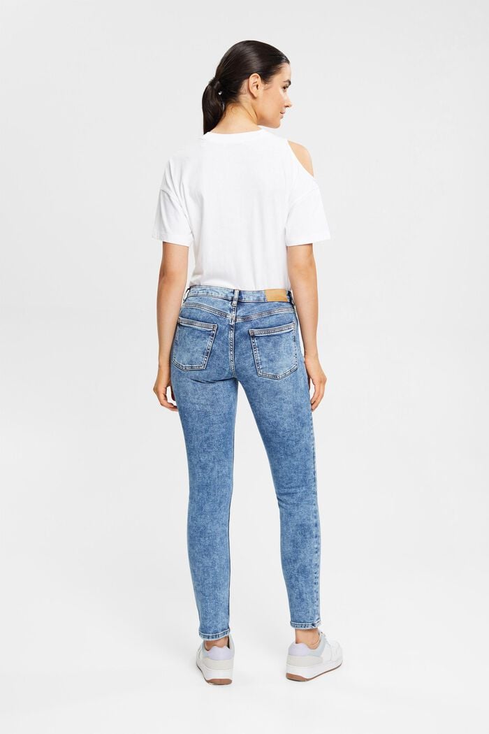Elastische Slim-Fit Jeans, BLUE MEDIUM WASHED, detail image number 5