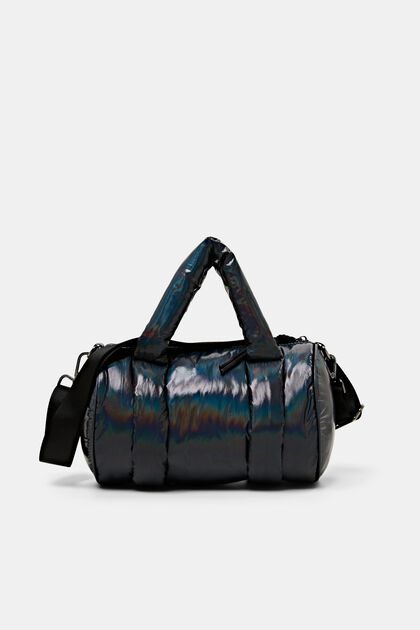 Kleine Puffer Bag mit holografischem Design