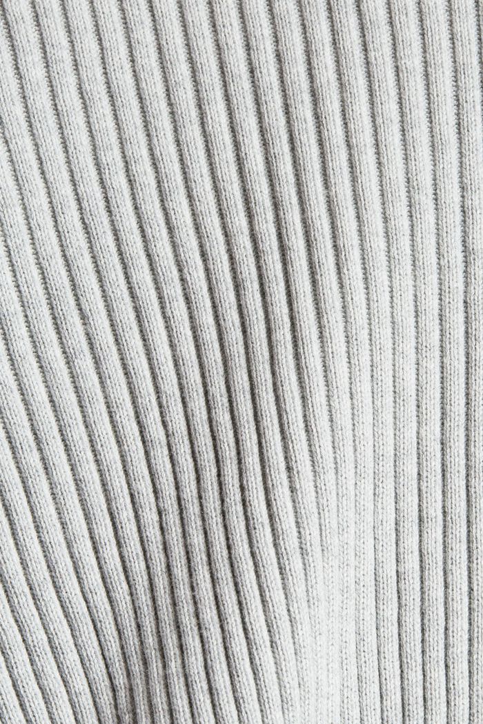 Pullover aus 100% Baumwolle, LIGHT GREY, detail image number 4