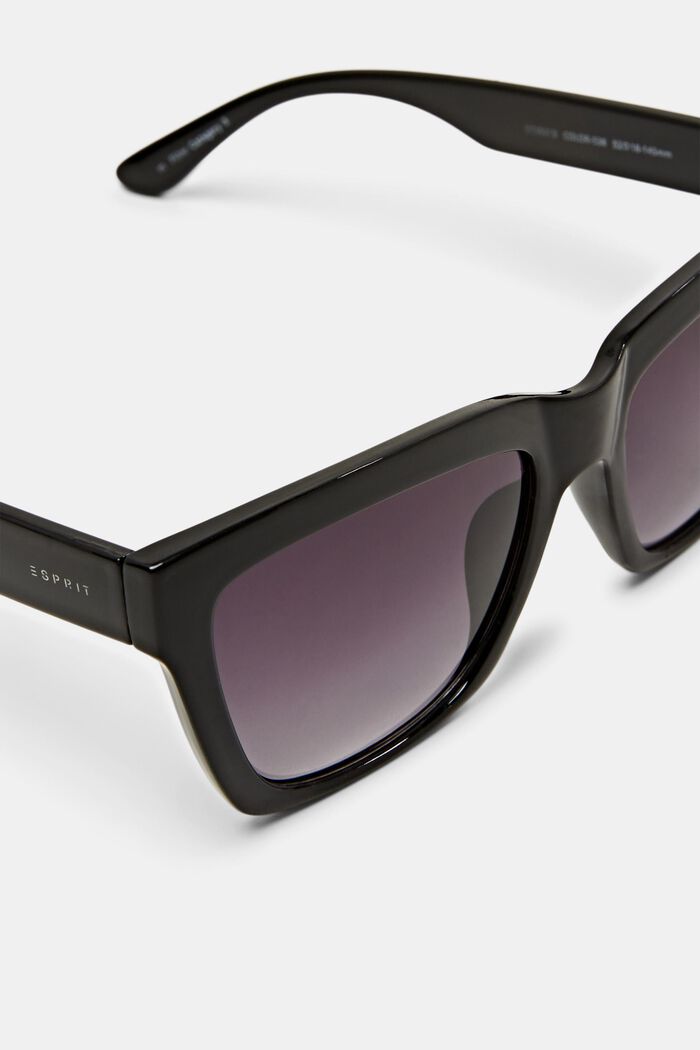 Sonnenbrille mit breiter Fassung, BLACK, detail image number 1