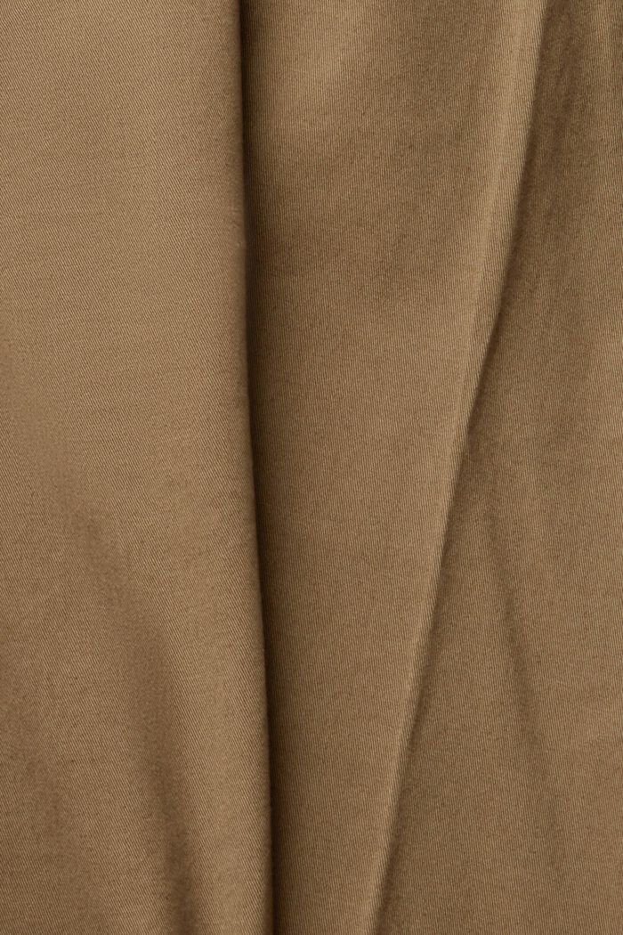 Stretch-Chino aus Baumwolle, BEIGE, detail image number 6