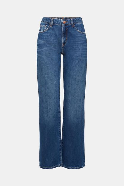 Bootcut-Jeans, BLUE DARK WASHED, overview