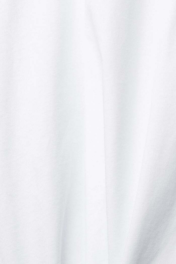 Jersey-T-Shirt mit Brusttasche, WHITE, detail image number 6