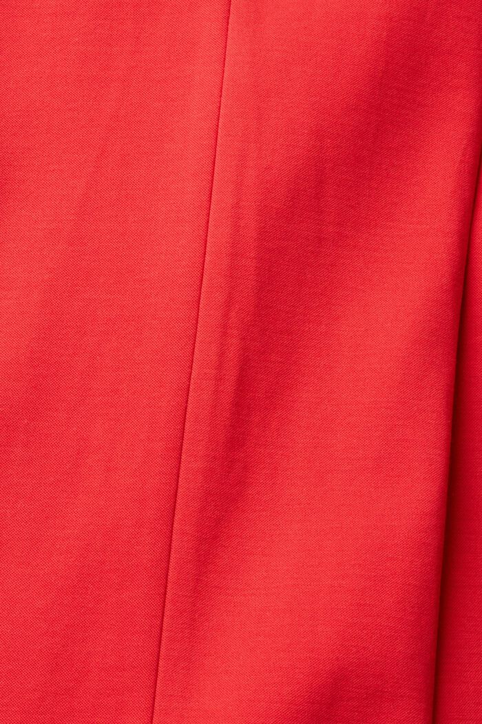 Stretchige Bootcut Pants mit hohem Bund, DARK RED, detail image number 5