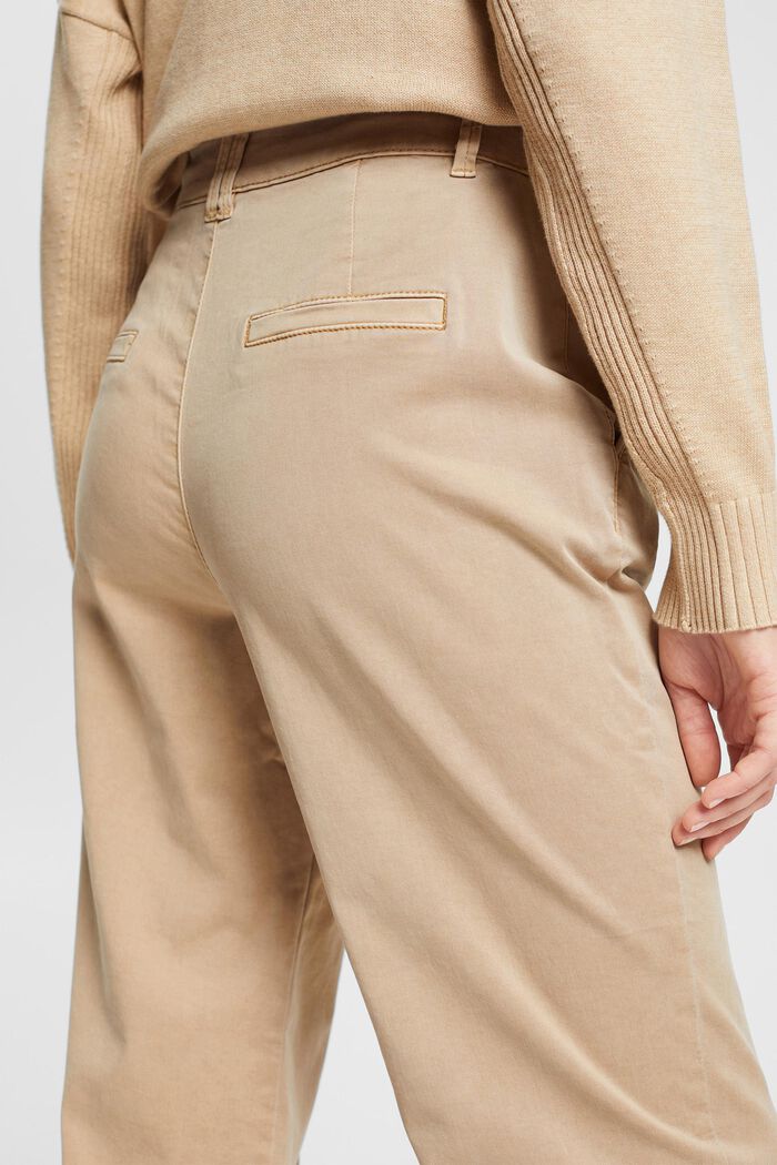 High-Rise-Chino, TENCEL™, SAND, detail image number 4