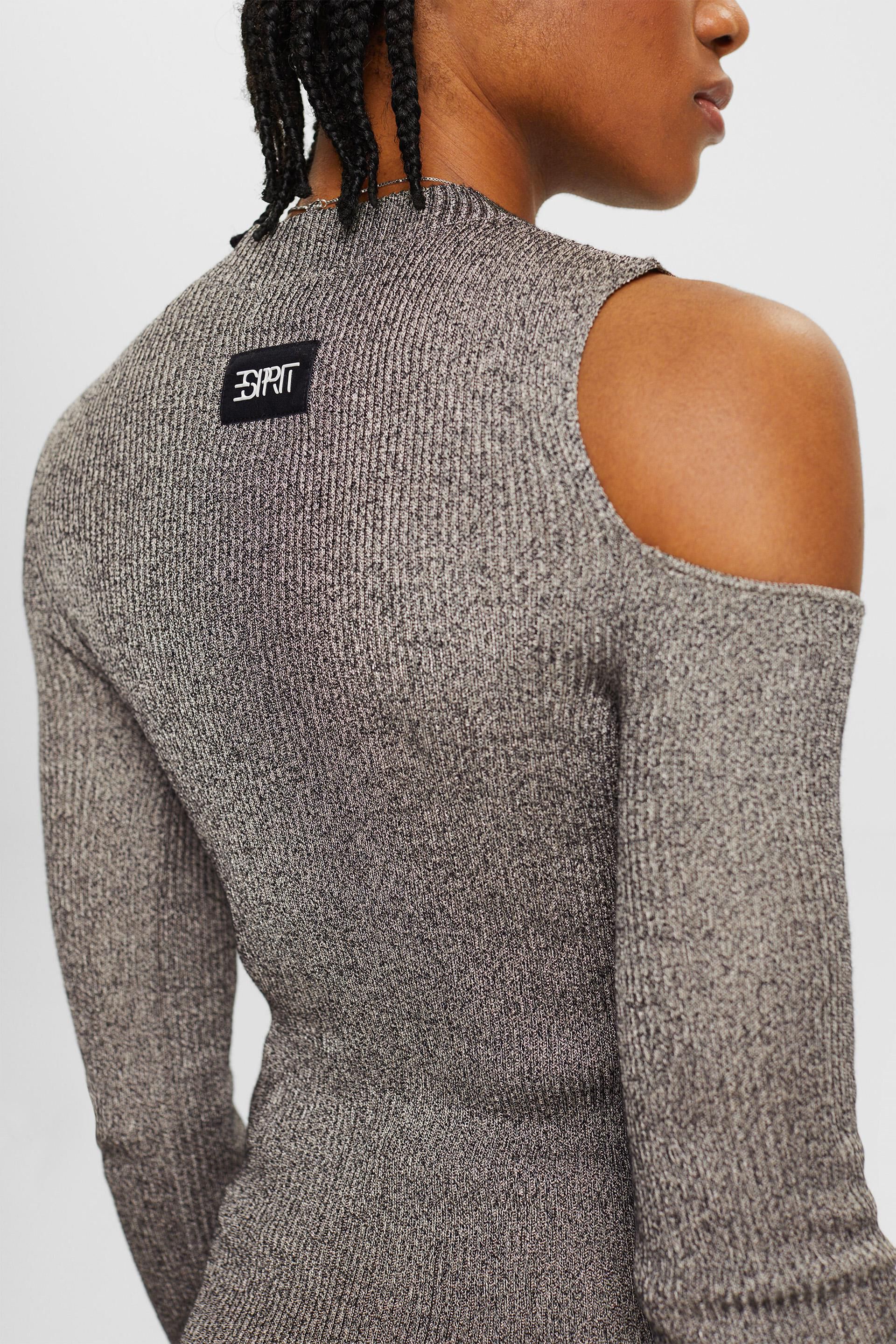 Sweatshirt mit Cut-out-Schulter in unserem Online Shop - ESPRIT