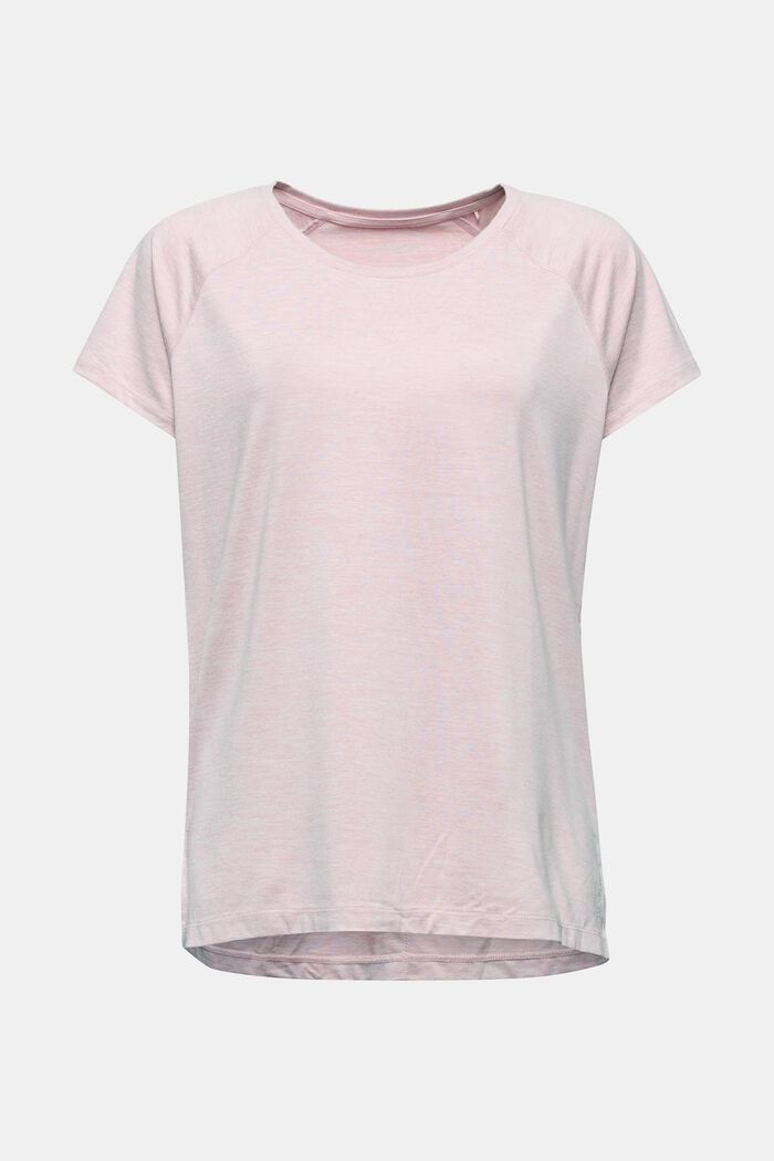 REPREVE T-Shirt mit E-DRY, LIGHT PINK, detail image number 0