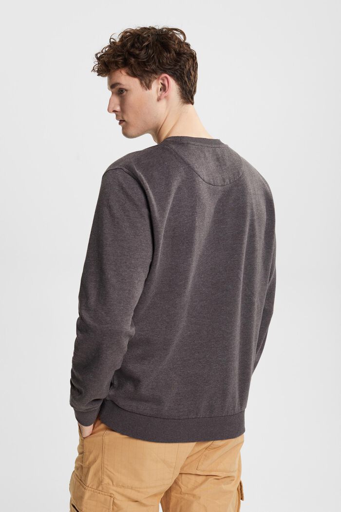 Recycelt: Sweatshirt, DARK GREY, detail image number 3