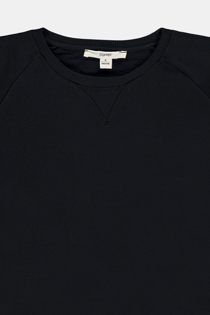 Sweatshirt mit-Logo, BLACK, detail image number 2