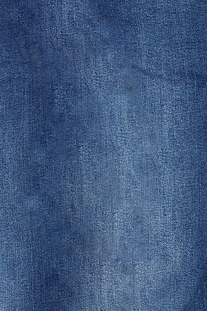 Stretch-Jeans mit Überbauchbund, Bio-Baumwolle, BLUE MEDIUM WASHED, detail image number 2