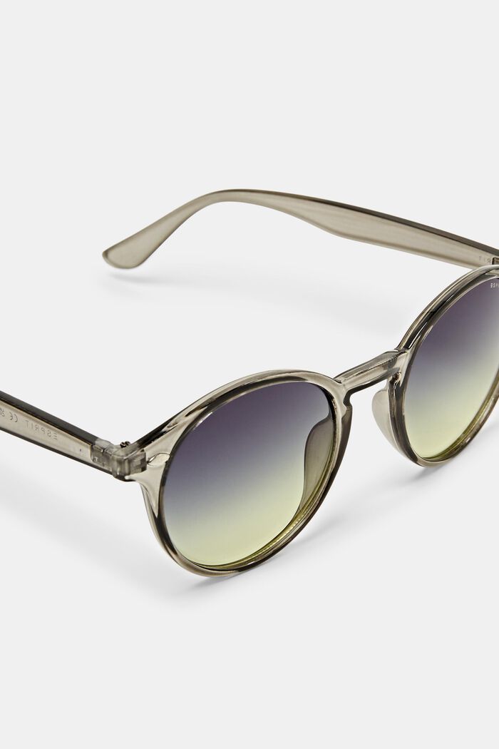 Sonnenbrille mit runden Gläsern, GREY, detail image number 4
