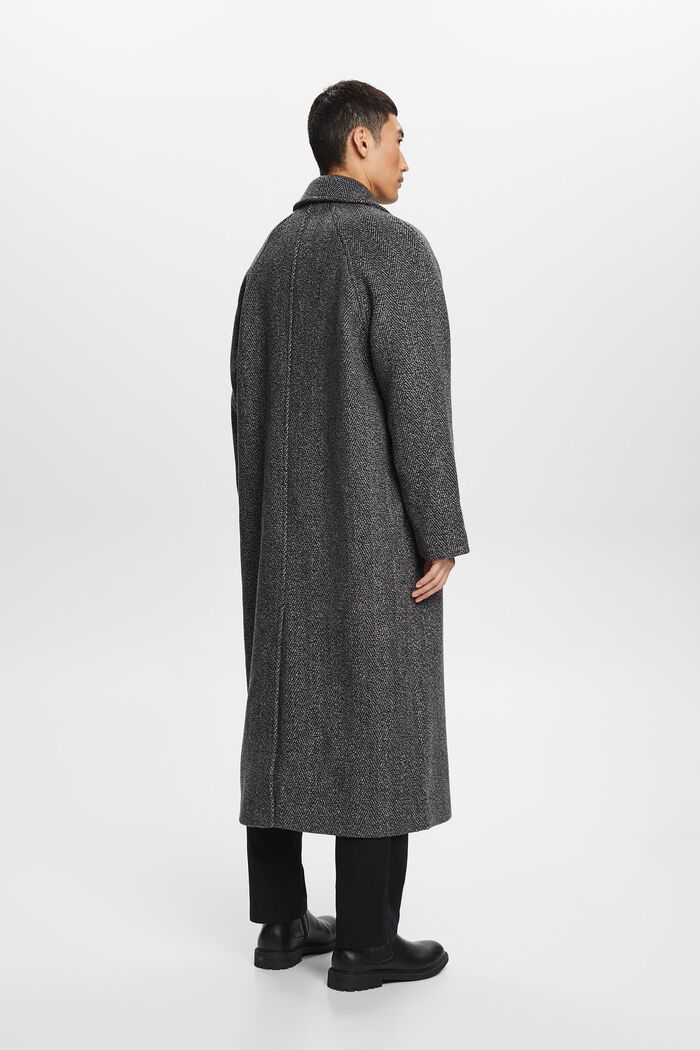 Coats woven, BLACK, detail image number 3