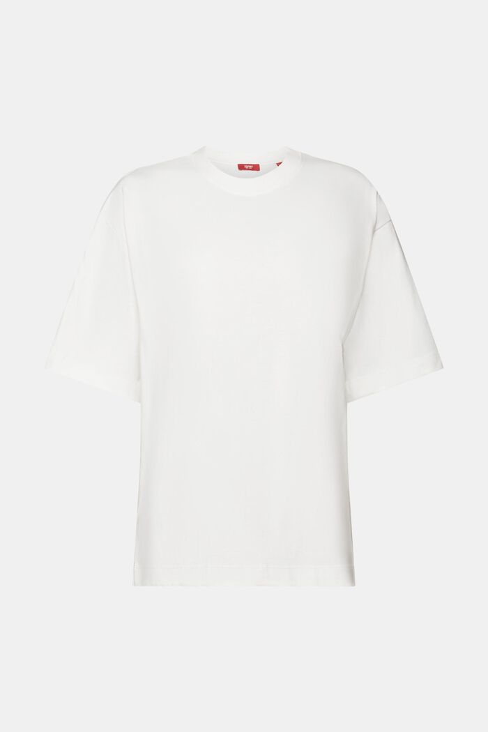 Oversized T-Shirt aus Baumwolle, OFF WHITE, detail image number 6