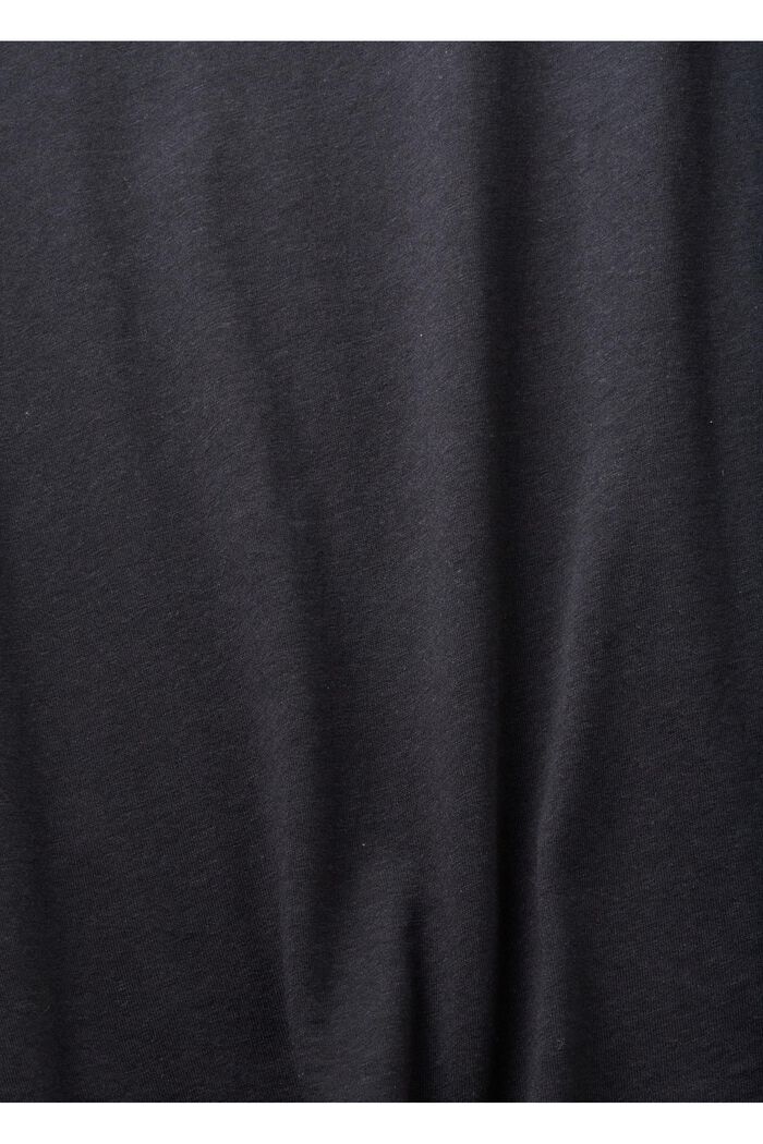 Shirt mit Turn-up-Ärmeln, BLACK, detail image number 5