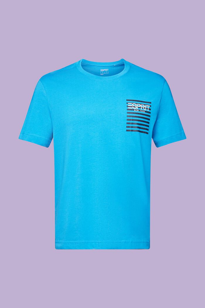 Logo-T-Shirt, BLUE, detail image number 6