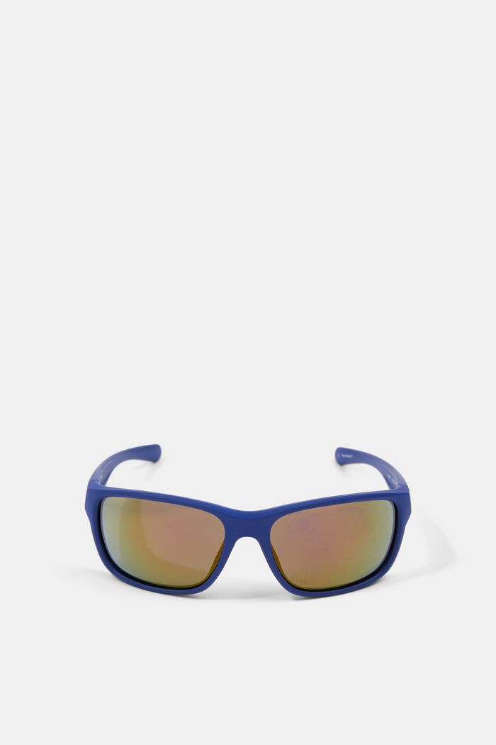 Sport-Sonnenbrille mit flexiblen Bügeln, BLUE, detail image number 2