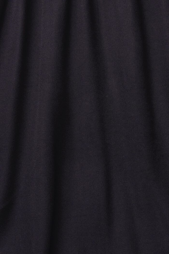Fließende Bluse, LENZING™ ECOVERO™, BLACK, detail image number 5
