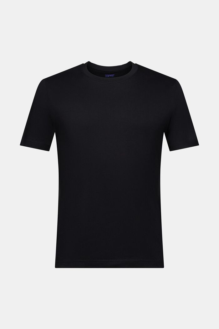 T-Shirt aus Bio-Baumwoll-Jersey, BLACK, detail image number 5