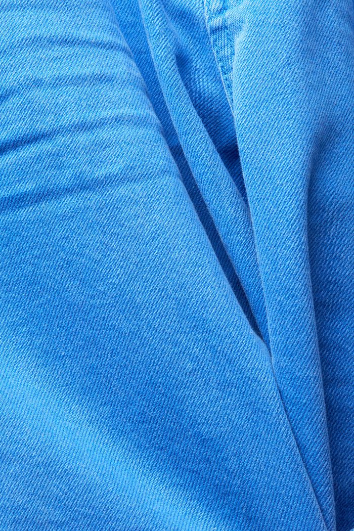Jeans-Shorts aus 100% Baumwolle, BRIGHT BLUE, detail image number 4