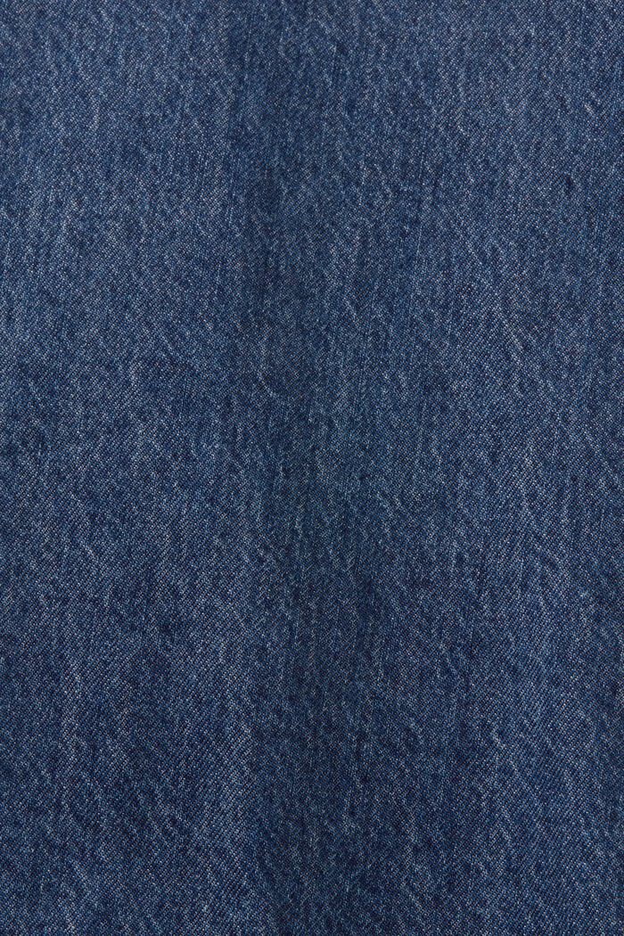 Jeanshemd, 100 % Baumwolle, BLUE MEDIUM WASHED, detail image number 4