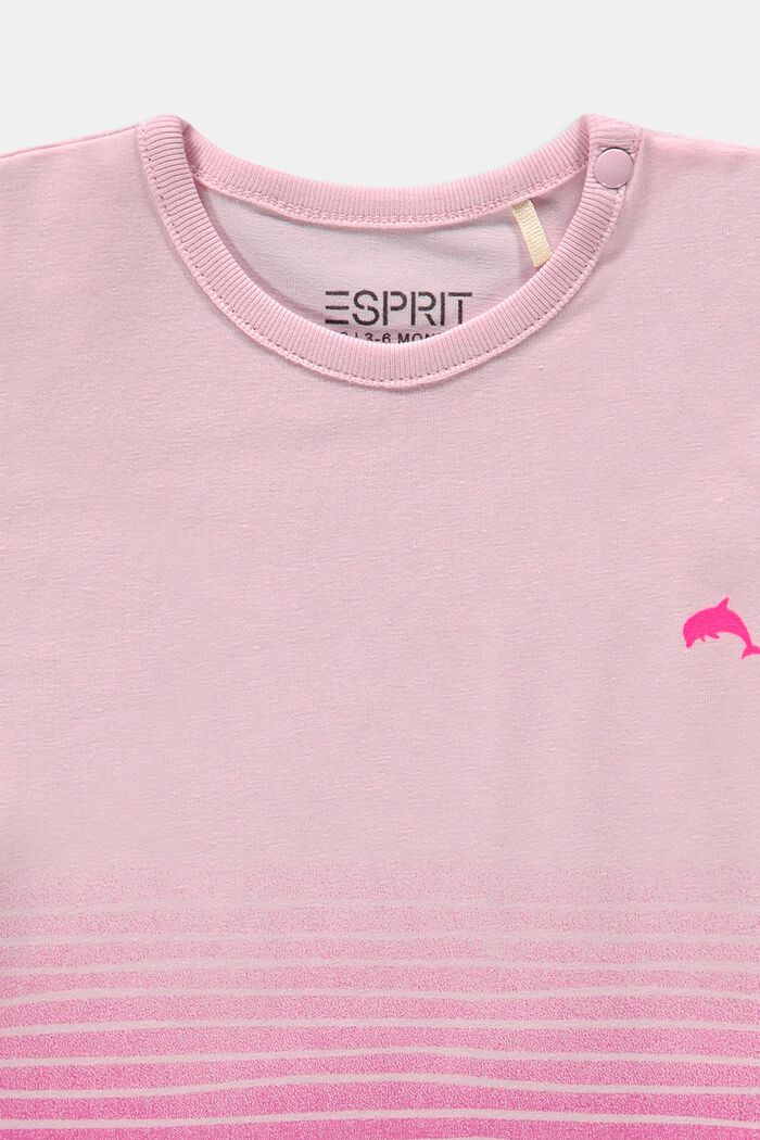T-Shirt mit Print, Organic Cotton, LIGHT PINK, detail image number 2
