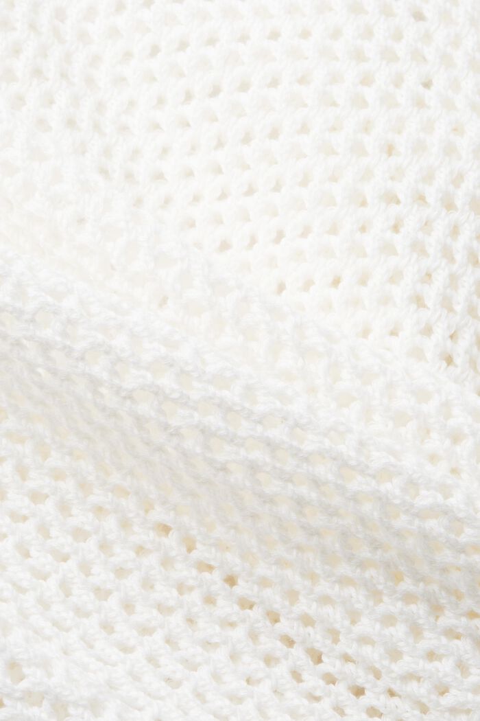 Mesh-Oberteil aus nachhaltiger Baumwolle, OFF WHITE, detail image number 5