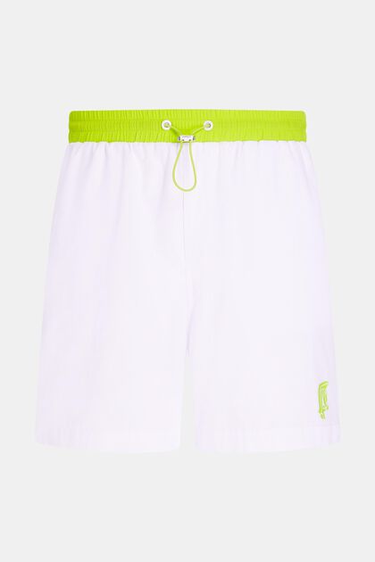 Neon-Shorts mit lockererem Bund, WHITE, overview