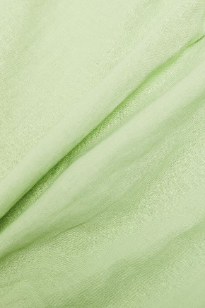 Ärmellose Smokbluse, LIGHT GREEN, detail image number 5