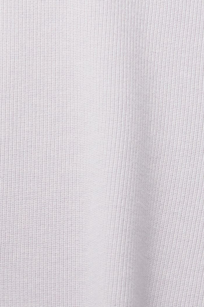 Pullover mit Rundhalsausschnitt, 100 % Baumwolle, LAVENDER, detail image number 1