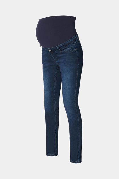 Skinny Fit Jeans mit Überbauchbund