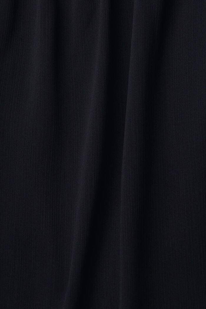 Bluse mit Rüschendetails, BLACK, detail image number 5
