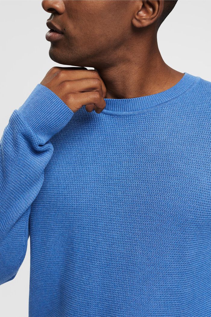 Pullover aus Strick, BLUE, detail image number 0