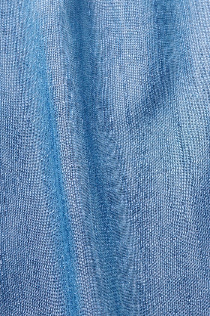 Bluse im Denim-Look, BLUE MEDIUM WASHED, detail image number 5
