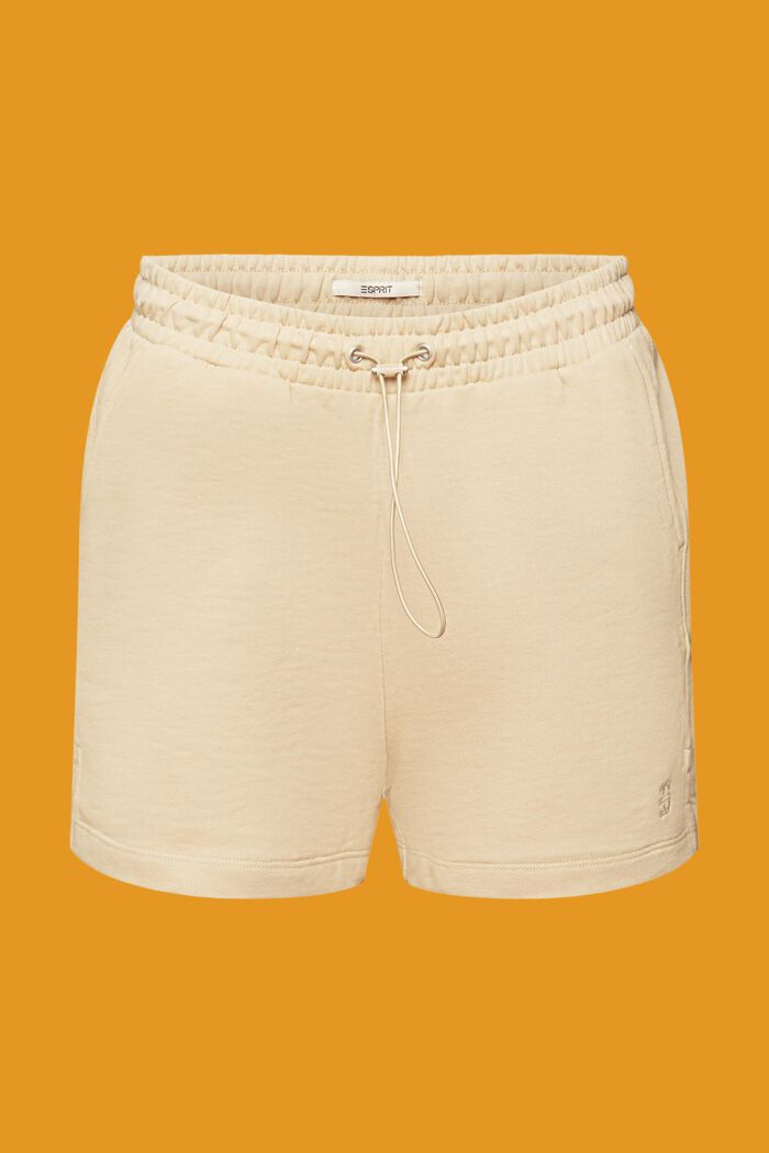 Sweat-Shorts, 100% Baumwolle, BEIGE, detail image number 6