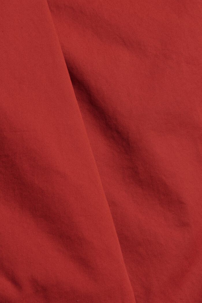 Shorts mit Gummibund, 100% Organic Cotton, RED, detail image number 4