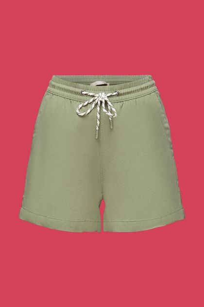Pull-on-Shorts mit Tunnelzug auf Taillenhöhe