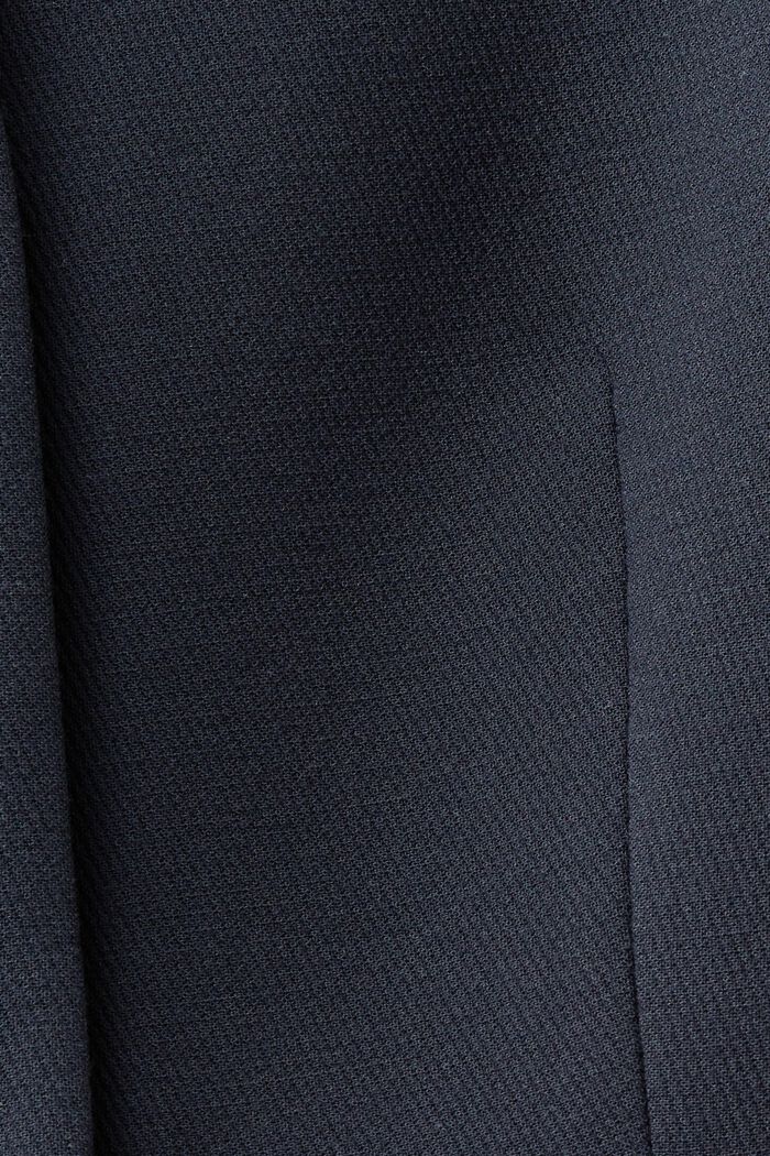 Taillierter Mantel mit umgekehrtem Reverskragen, BLACK, detail image number 6