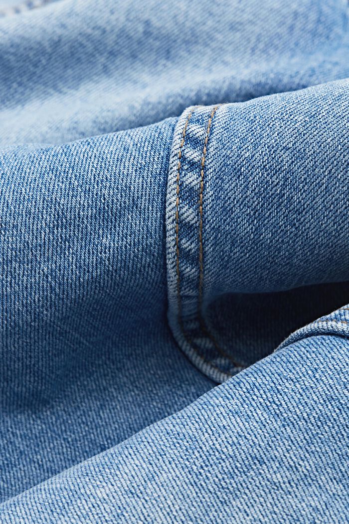 Stretch-Jeans mit Organic Cotton, BLUE LIGHT WASHED, detail image number 7