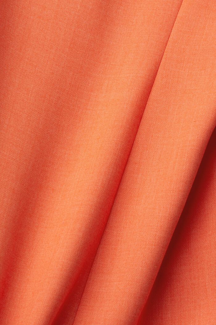 Doppelreihiger Oversize-Blazer, ORANGE RED, detail image number 4