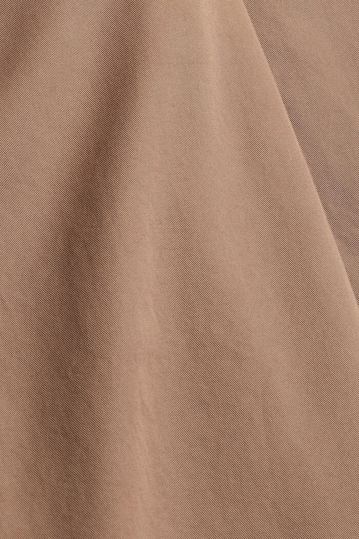 High-Rise-Chino, 100 % Pima-Baumwolle, TAUPE, detail image number 4