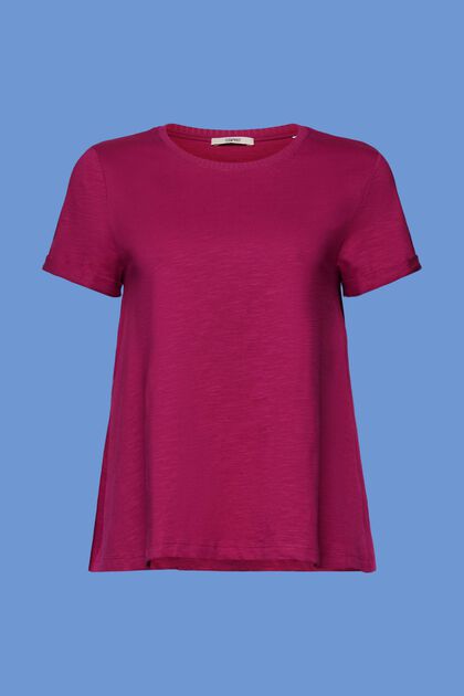 Klassisches Rundhals-T-Shirt, 100 % Baumwolle