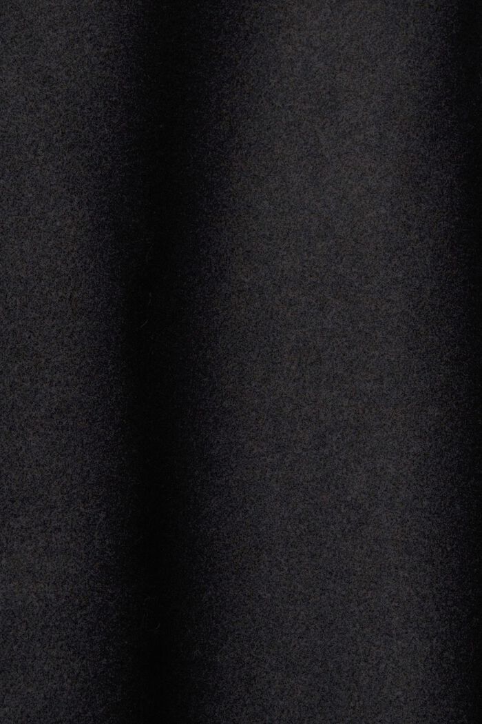 College-Jacke aus Material-Mix, BLACK, detail image number 6