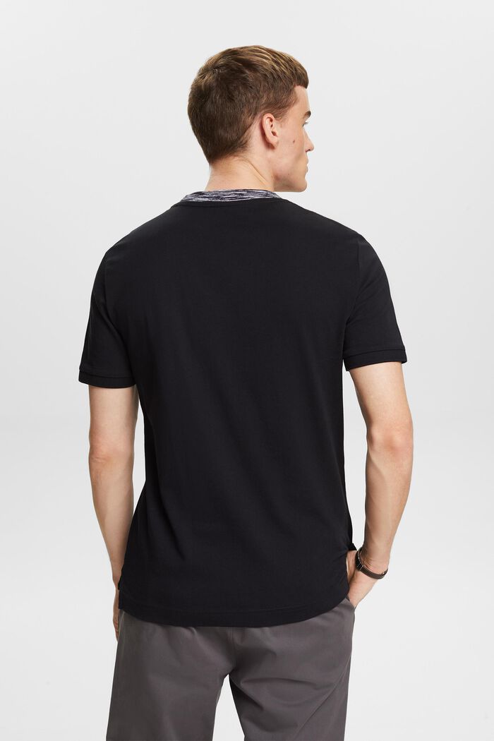 Space-Dye-T-Shirt, BLACK, detail image number 2