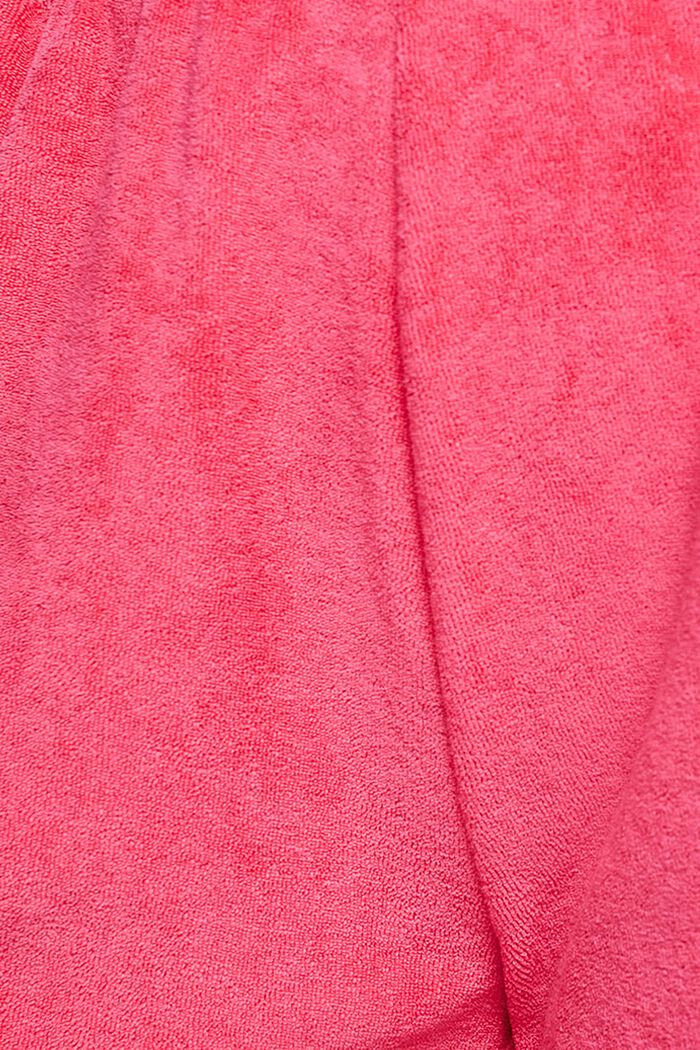 Recycelt: Strand-Shorts aus Frottee, PINK FUCHSIA, detail image number 6
