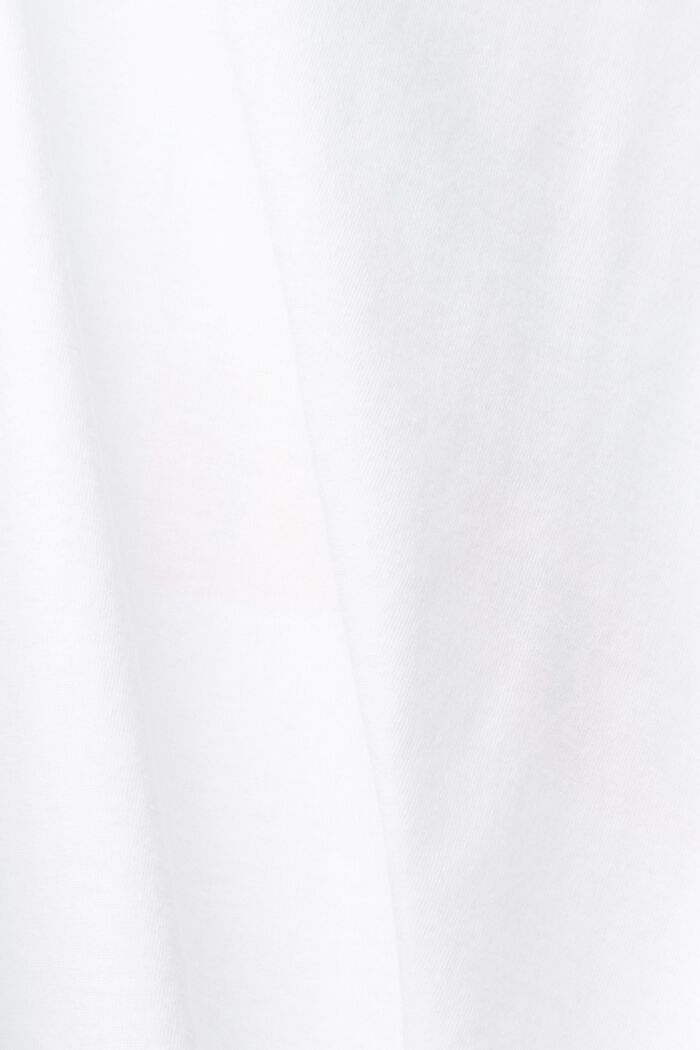 Jersey-T-Shirt mit Print, WHITE, detail image number 0
