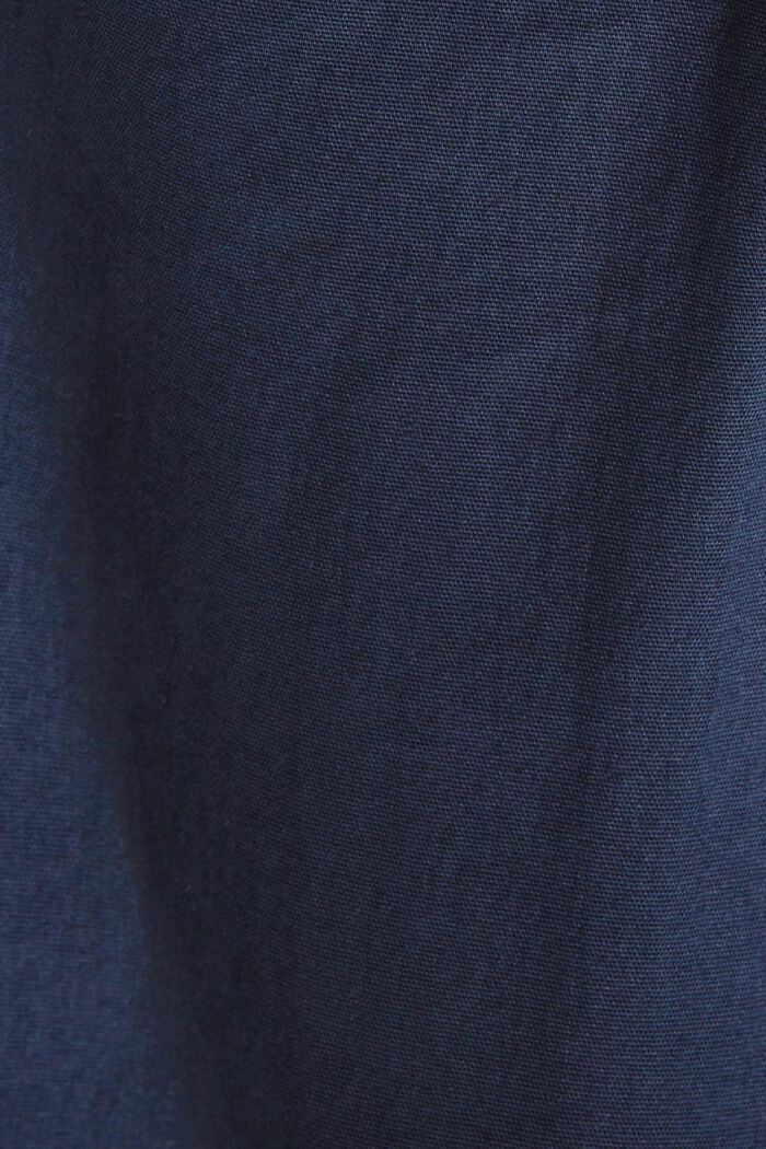 Pull-on-Shorts aus Baumwoll-Popelin, NAVY, detail image number 6