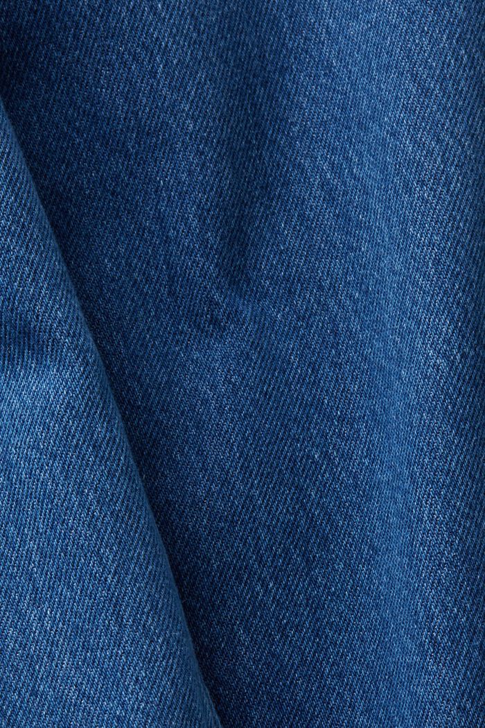 Jeans mit weitem Bein, BLUE DARK WASHED, detail image number 6