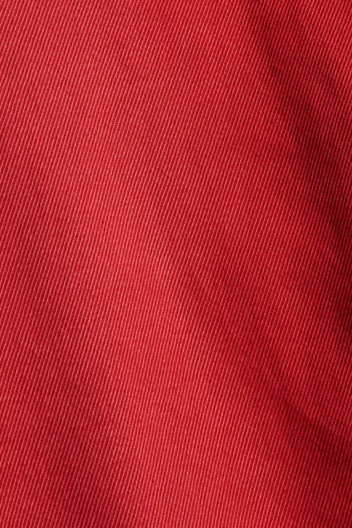 Twillhose aus TENCEL™-Bio-Baumwoll-Mix, RED, detail image number 4