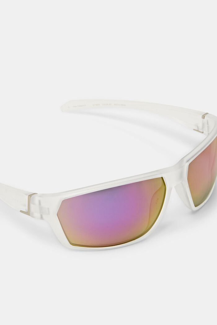Sportliche Unisex-Sonnenbrille, CLEAR, detail image number 3